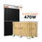 LONGI Solar 470W Hi-MO X6 Max Scientist N-type TOPCon Black Frame (Palette = 36 Stück)