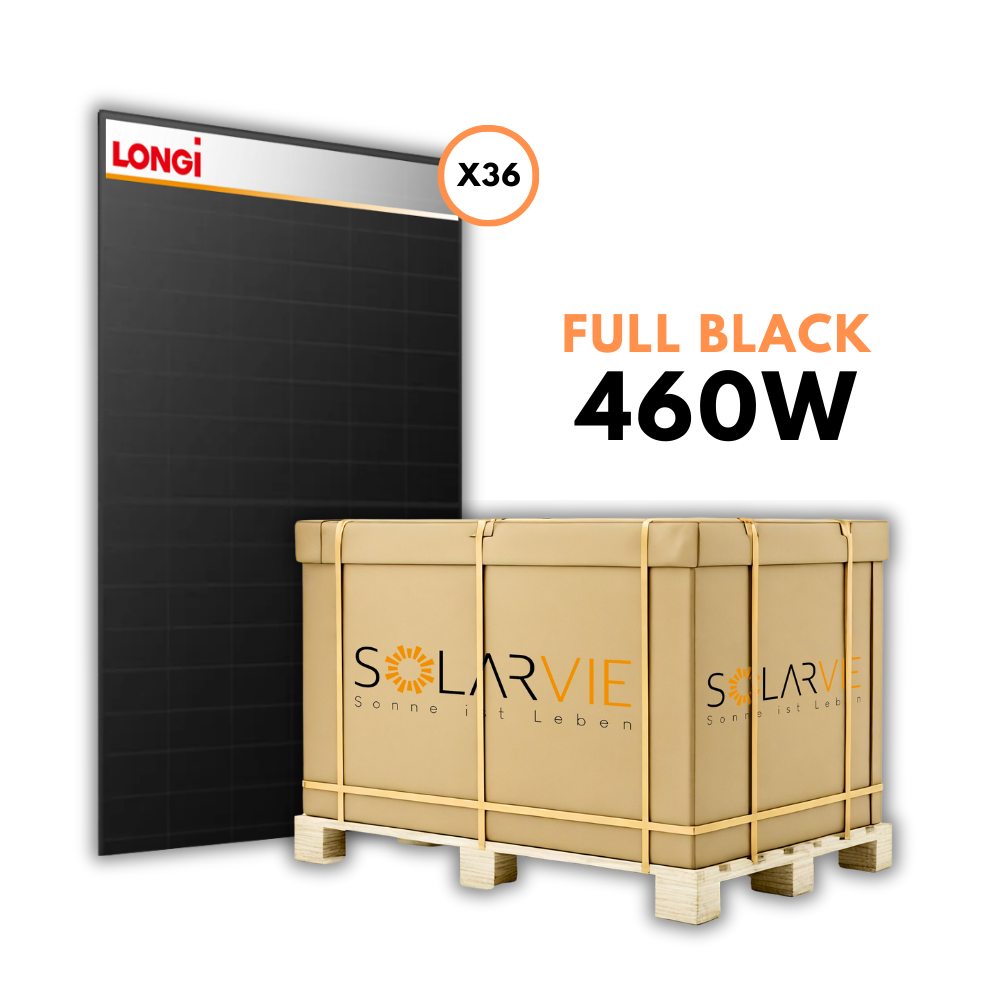 LONGI Solar 460W Hi-MO X6 Max Artist Full Black (Palette = 36 Stück)