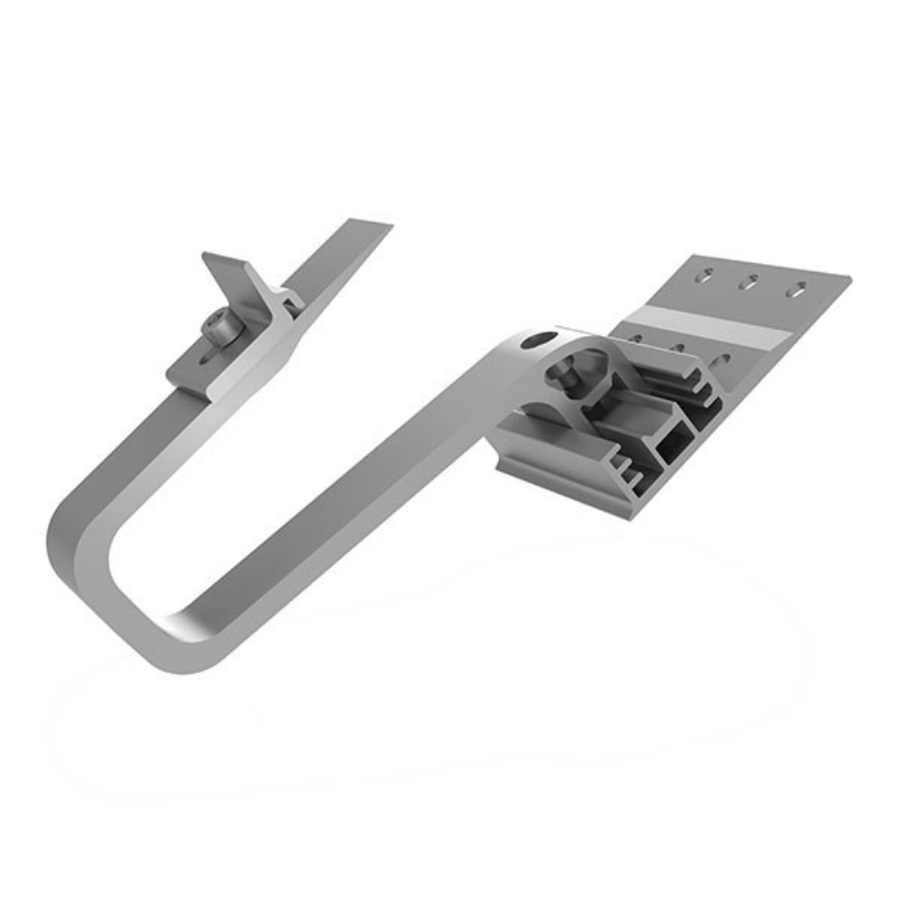 K2 Systems SingleHook 3S long roof hook with 3-way height adjustment