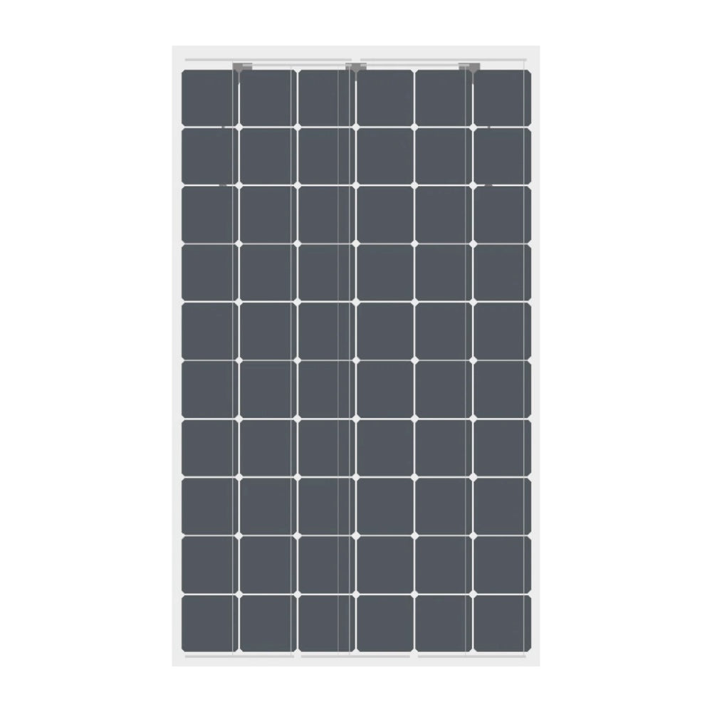 Sonnenkraft Doppelglas Modul für Zaun und Balkon bifacial 300 Wp mit 60 Vollzellen
