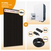PV Komplettset 8 kWp – 18 x Jolywood 455 Full Black & Sungrow Hybrid opt. SBR Speicher