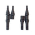 Y-connector pair MC4 for solar cable